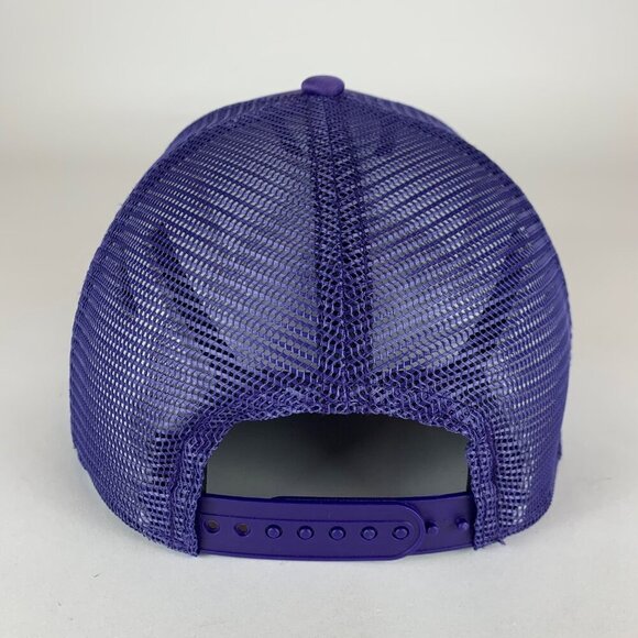 Phoenix Suns NBA Purple New Era The Golfer Snapback Trucker Hat New - Picture 3 of 6